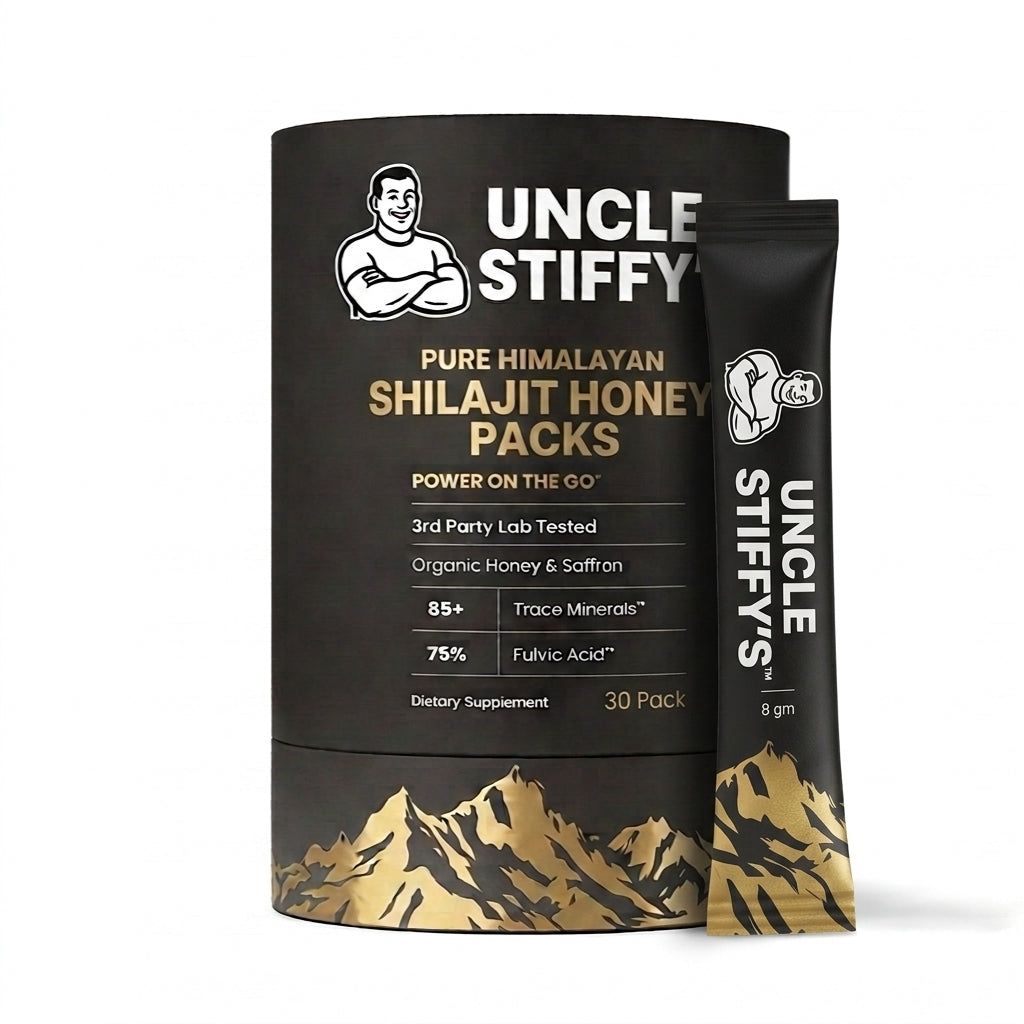 Shilajit Honey Packs – Men’s Performance Support
