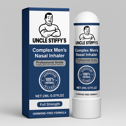 Uncle Stiffy's™ Nasal Inhaler | Firm Erections in 5 Minutes – No Pills!